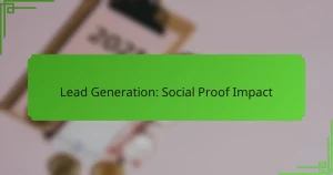 Lead Generation: Social Proof Impact
